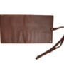 Personalised Leather Tool Roll In Brown, thumbnail 5 of 10