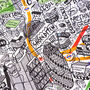 1000 Piece Jigsaw Hand Drawn Map Of London, thumbnail 7 of 12