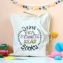 Drink Tea And Read Books Typograhic Tote Bag, thumbnail 1 of 1