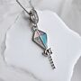 Kite Necklace Colorful Flying Kite Charm 925, thumbnail 4 of 9