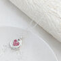 Memorial Ashes Silver Nugget Necklace, thumbnail 1 of 6