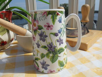 Small Jug In Dog Rose Floral Design, 2 of 8