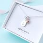 Personalised Initial And Heart Necklace, thumbnail 2 of 5