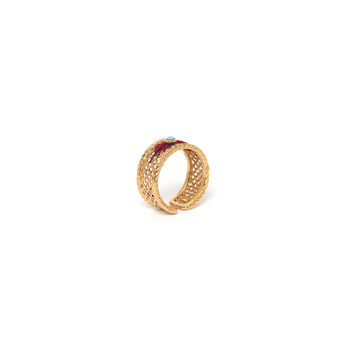 Open Work Ring Gold Plated, 4 of 4