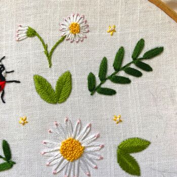 Ladybird Embroidery Kit, 7 of 12