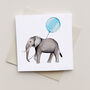 Elephant Family Concertina Keepsake Card, thumbnail 4 of 4