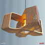 Zooki 17 'Xenu' Wooden Pendant Light, thumbnail 1 of 10
