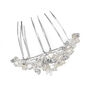 Freshwater Pearl Silver Plated Bridal Comb, thumbnail 2 of 7