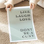 Live Laugh Love Wall Print, thumbnail 2 of 5