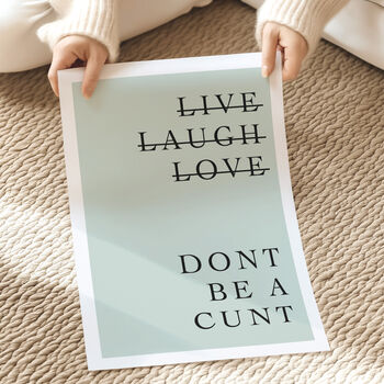 Live Laugh Love Wall Print, 2 of 5