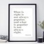 Minimalist Personalised Quote Print, thumbnail 8 of 8