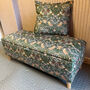 William Morris Forest Strawberry Thief Storage Ottoman Footstool, thumbnail 4 of 6