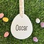 Personalised Ceramic Easter Egg Hanging Decoration, thumbnail 4 of 4