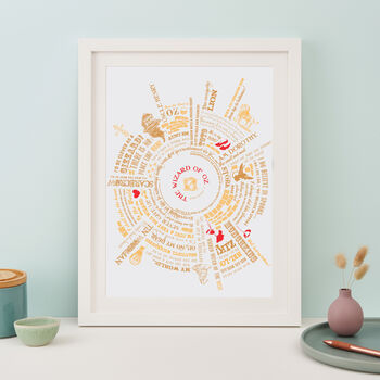 Personalised Wizard Of Oz Story Print, 4 of 5