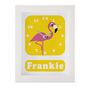 Personalised Childrens Flamingo Clock, thumbnail 9 of 9