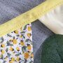Bunting In Butter Yellow With Ditsy Floral Flowers. Bunting Flags Girls Bedroom, Personalised Baby Room Garland Name Banner, thumbnail 10 of 12