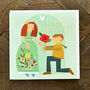 Silver Foiled Engagement Card, thumbnail 5 of 5