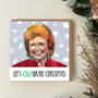 80s Cilla Black Christmas Card – Nostalgic Tv Christmas Card, thumbnail 2 of 4