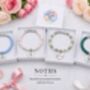 Personalised Flower Girl Bracelet Gift, Wedding Day Keepsake From The Bride, thumbnail 7 of 12