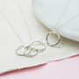 Personalised Organic Circle Necklace, thumbnail 2 of 12