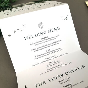 Woodland Wedding Invitations Sample, 10 of 12