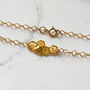 Gold Filled Bee Bracelet, thumbnail 4 of 6