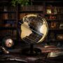 Travel Gift World Globe LED Lamp, thumbnail 8 of 12