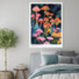 Sweet Mushroom Forest Art Print, thumbnail 4 of 4