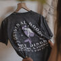 Womens 'Original Goods' Black Acid Wash T Shirt, thumbnail 6 of 6