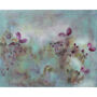 Primrose Floral Painting Canvas Print, thumbnail 2 of 2