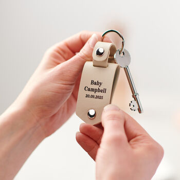 Personalised New Baby Photo Keyring, 4 of 9