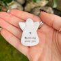 Tiny Marble Angel Watching Over You And Gift Pouch, thumbnail 2 of 4