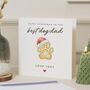 Personalised Christmas Card From The Dog For Dog Dad, thumbnail 1 of 7