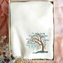 Family Tree Personalised Soft Cashmere Wool Scarf Gift, thumbnail 1 of 10