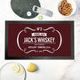 Personalised Vintage Whiskey Bar Mat, thumbnail 8 of 11