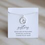 Sisters Necklace, Double Hearts Pendant, Sterling Silver Personalised Sister Gift, thumbnail 1 of 11