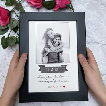 Mini Couple's Photo Frame By Lisa Marie Designs 