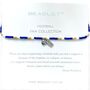 Birmingham City Football Club Fan Bead Bracelet With Charms, thumbnail 2 of 3