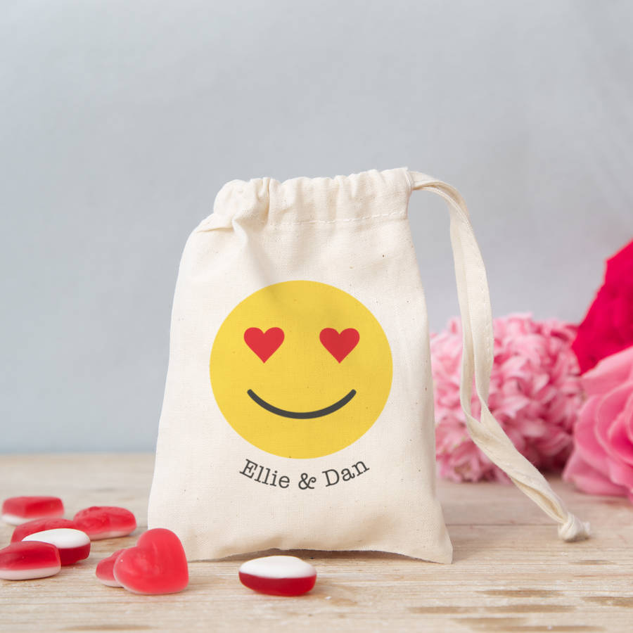 Love Emoji Mini Gift Bag With Sweets By So Close