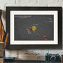 Personalised Birthday Solar System Print, thumbnail 4 of 5
