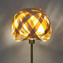 Mini Bell Knot Wooden Lampshade, thumbnail 7 of 7