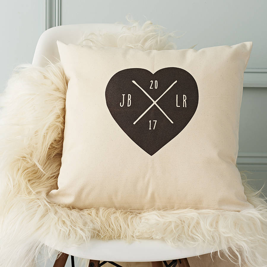 Personalised Wedding Cushion Cover By Old English Company