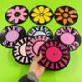 Flower Set Of Three Seven' Mini Record Decor, thumbnail 5 of 6