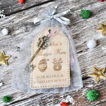 Santa's Magic Key Gift Tag, 2 of 3