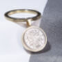 1930 95th Birthday Sixpence Coin Keyring Gift, thumbnail 2 of 5