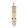 Solid Brass Mini Safety Whistle, thumbnail 1 of 6