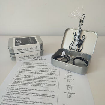 The Wire Lab: S Style Guitar Wire Sculpture Kit, 12 of 12
