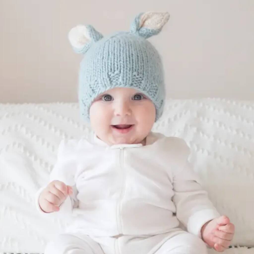 Hand knitted best sale baby boy hats