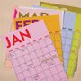 Undated A3 Wall Planner | 12 Pages | Colourburst, thumbnail 1 of 8