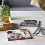Set Of Bamboo Photo Coasters First Father's Day, thumbnail 1 of 3